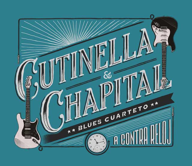 Cutinella & Chapital Blues Cuarteto presenta su disco "A Contra Reloj"