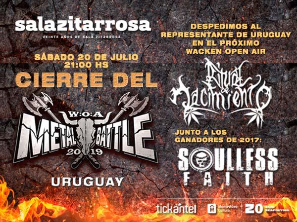 Cierre Metal Battle Uruguay 2019