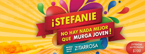 Stefanie, no hay nada mejor que Murga Joven