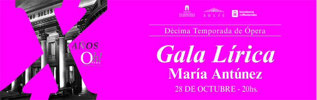 Gala Lírica con María Antúnez
