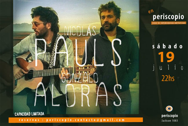 Nicolás Pauls y Gonzalo Aloras