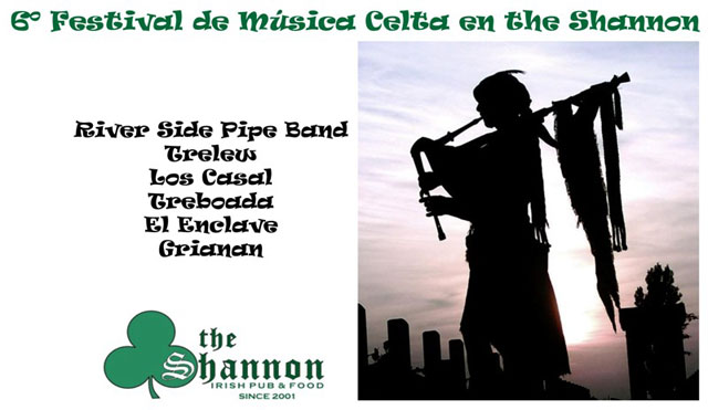 6º Festival de Música Celta en The Shannon